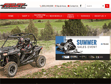 Tablet Screenshot of finleymotorsports.com